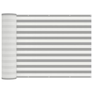 vidaXL Balkona privātuma ekrāns 200 x 600 cm Audums ar PU pārklājumu