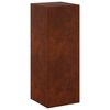 vidaXL Augu statīvs Rūsa 30 x 30 x 80 cm Novecināts tērauds