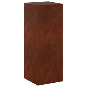 vidaXL Augu statīvs Rūsa 30 x 30 x 80 cm Novecināts tērauds