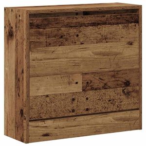 vidaXL Apavu skapis 60 x 21 x 57 cm Inženierijas koks Vecs koks