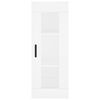 vidaXL augstais skapītis, balts, 34,5x34x180 cm, inženierijas koks