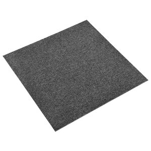 vidaXL Paklājs 20 pcs Antracīts 50 x 50 cm 100% polipropilēns