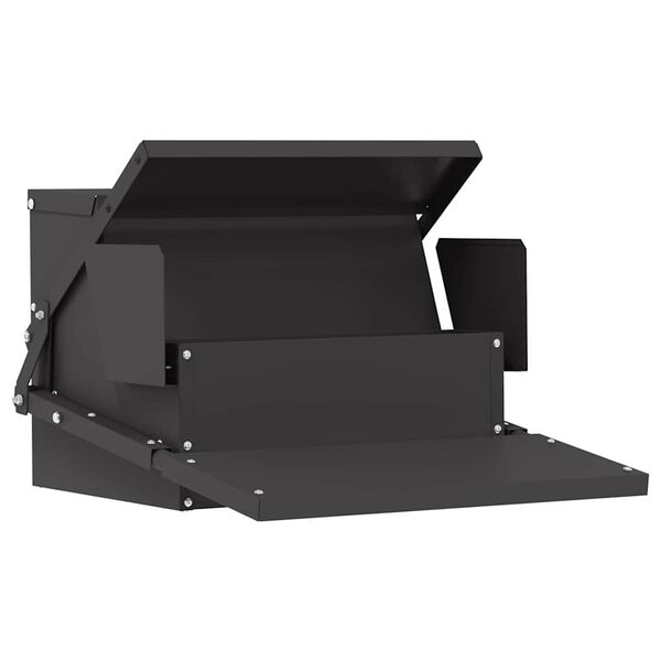 vidaXL Vistas svara barotājs Melna 50 x 40 x 29 cm