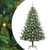 vidaXL Zaļa 180 cm PVC un PE