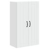 vidaXL Sienas skapis LUCCA Balts 60 x 31 x 100 cm Inženierijas koks
