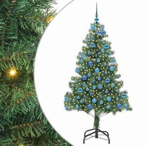 vidaXL Ziemassvētku eglīte Zaļa 180 cm PVC