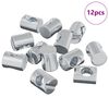 vidaXL Cilindra uzgriežņi 12 pcs M6 x 13 mm (Vītne Diametrs x H)