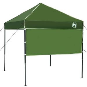 vidaXL Nojumes telts 194 x 194 x 251 cm Zaļa Audums