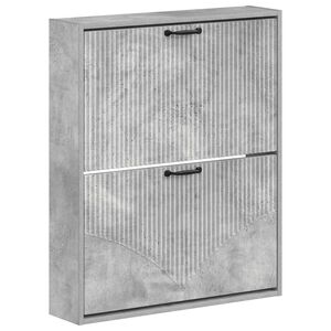 vidaXL Sienā piestiprināms apavu skapis HOORN 71 x 17 x 86 cm
