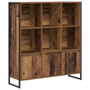 vidaXL Grāmatplaukts 99,5 x 30 x 108 cm Inženierijas koks Vecs koks