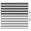 vidaXL žalūzijas zebra 165x150 cm auduma platums 160,9 cm poliesters