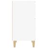 vidaXL naktsskapītis, 40x35x70 cm, balts