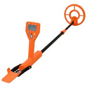 vidaXL Metāla detektors ar LCD displeju 2 modeļi 19 cm spole Dzeltena
