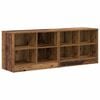 vidaXL Gultas skapis ar plauktu 2 gab. Vecs koks 66 x 33 x 48 cm