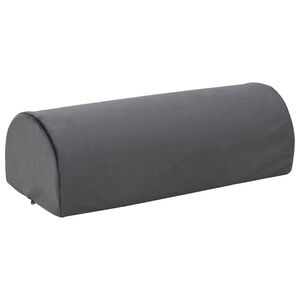 vidaXL Kājas atbalsta spilvens Pelēka 42 x 18 x 13 cm PU putas