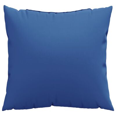 vidaXL dekoratīvi spilveni, 4 gab., 50x50 cm, koši zils audums