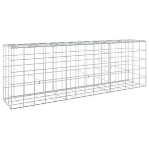 vidaXL Gabions ar 5 mm stiepli un 10x10 cm acu 150x30x50 cm
