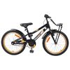 vidaXL Bērnu Velosipēds 20 Collas 6-11 gadu vecumam Oranža melna