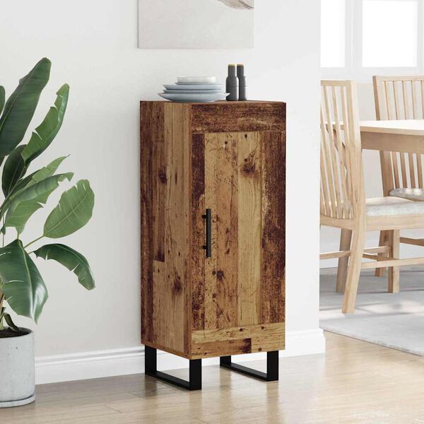 vidaXL Puse Vecs koks 34,5 x 34 x 90 cm Inženierija koks un dzelzs