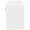 vidaXL TV sienas skapītis 2 pcs Balts 59,5 x 31 x 40 cm
