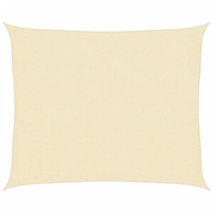 vidaXL saulessargs, 160 g/m&sup2;, krēmkrāsas, 2,5x3 m, HDPE
