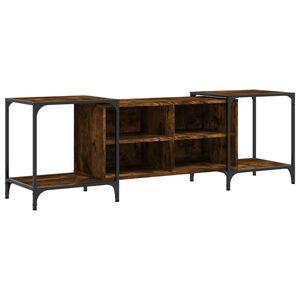 vidaXL TV skapītis, ozolkoka krāsa, 153x37x50 cm, inženierijas koks