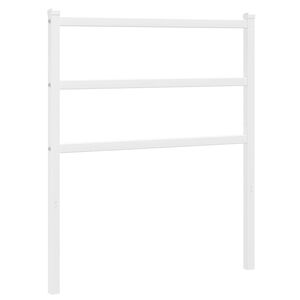 vidaXL rezerves galvgalis, metāls, balts, 80 cm