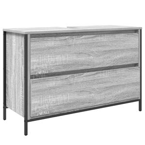 vidaXL vannas istabas izlietnes skapis ar atvilktnēm 90x34,5x60 cm