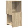 vidaXL Stūra skapītis Sonoma ozols 30,5x30x65cm Inženierijas koks