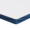 vidaXL Matracis 100 x 200 cm biezs Žakarda audums Balts