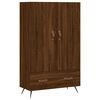 vidaXL augstais skapītis, ozolkoka, 69,5x31x115 cm, inženierijas koks