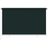 vidaXL āra rullo žalūzijas, 245 (platums) x 140 (augstums) cm, tum&scaron;i zaļas, HDPE