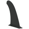 vidaXL SUP fin 3,5 x 18 x 21,5 cm neilons Melns