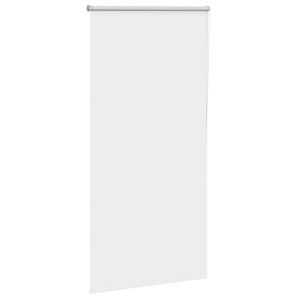 vidaXL rullo žalūzija balta 70x130 cm auduma platums 65,7cm poliesters
