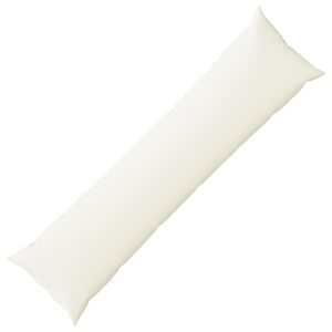 vidaXL Spilvenu pārvalks HEERLEN Balts 40 x 145 cm Audums