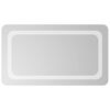 vidaXL vannasistabas spogulis ar LED, 40x70 cm