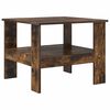vidaXL Kafijas galdiņ&scaron; Dūmaka ozols 57 x 55 x 45 cm Inženierijas koks