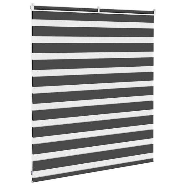 vidaXL žalūzijas zebra 120x100 cm auduma platums 115,9 cm poliesters