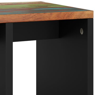 vidaXL galdiņš, 40x31x46 cm, pārstrādāts masīvkoks, inženierijas koks