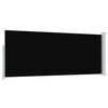 vidaXL izvelkama sānu markīze, 120x300 cm, melna