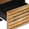 vidaXL kumode, 40x34x75 cm, neapstrādāts mango masīvkoks