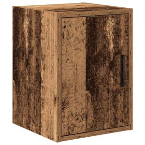 vidaXL garāžas sienas skapis Vecā koka inženierijas koksne