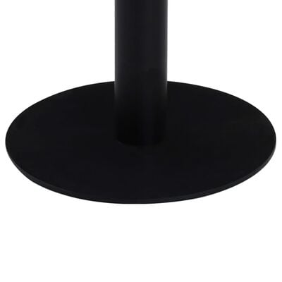 vidaXL bistro galds, gaiši brūns, 60 cm, MDF