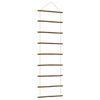 vidaXL Sienas Dekorācijas Kāpņu formas 50x150 cm dabīgs zars