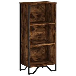vidaXL grāmatplaukts, ozola krāsa, 50x31x106 cm, inženierijas koks
