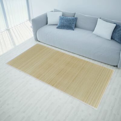 Paklājs, taisnstūra, dabīgs bambuss, 150x200 cm