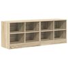 vidaXL Gultas skapis ar plauktu 2 gab. Sonomas ozols 66 x 33 x 48 cm