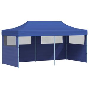 vidaXL Balles telts 291 x 580 x 315 cm Zila Oksforda audums