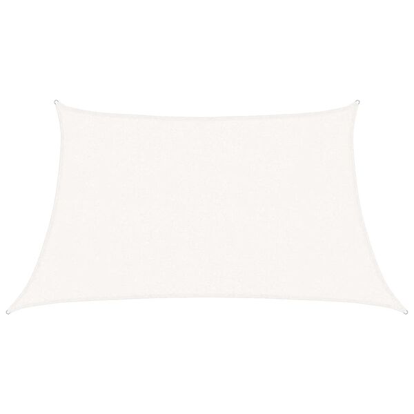 vidaXL saulessargs, 160 g/m², balts, 3/4x2 m, HDPE