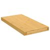 vidaXL sienas plaukts, 40x20x2,5 cm, bambuss